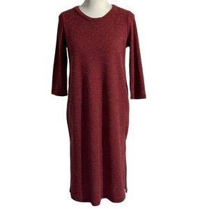 Everly Maroon Dress Sz S